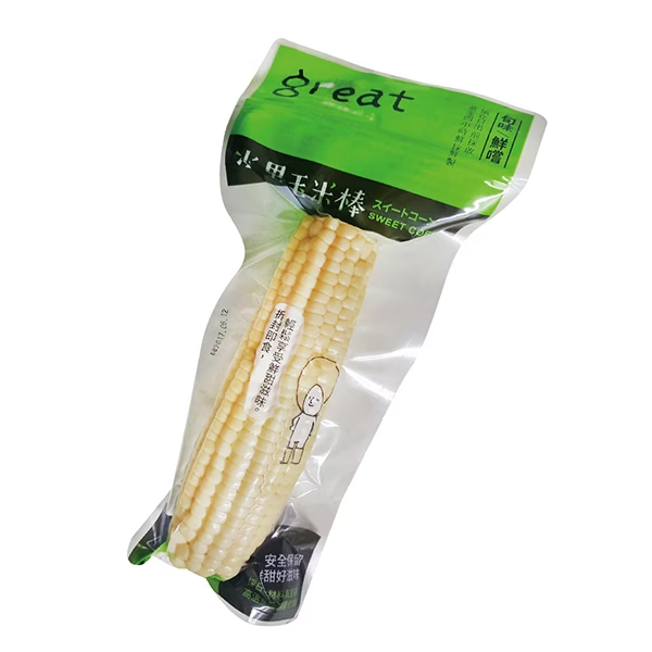 High Barrier Retort Pouch Heat Resistant Food Packaging Bag for Corn Vacuum Storage