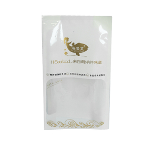 Custom Logo Four-Side Seal Bag for Food Product